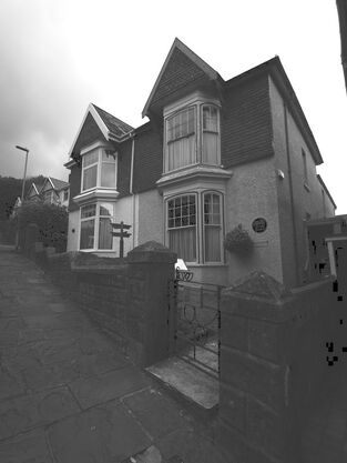 5 Cwmdonkin Drive, Uplands, Swansea, where Dylan Thomas Lived
